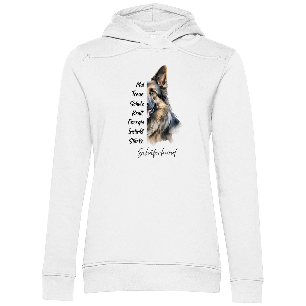Schäferhund - Bio-Hoodie für Damen