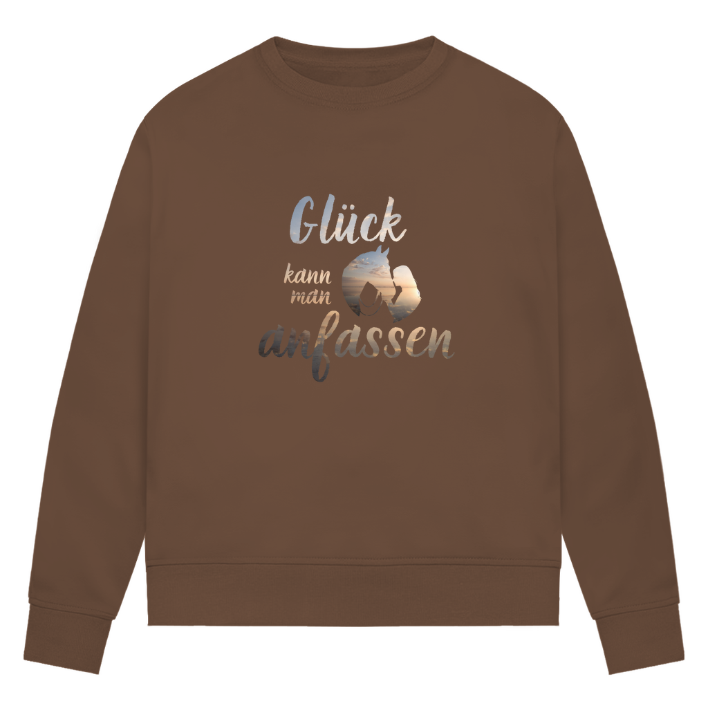 Glück - Bio-Sweatshirt für Damen
