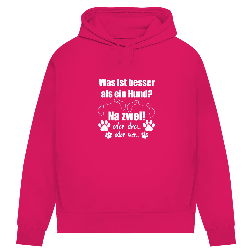 Je Mehr Desto Besser - Bio-Hoodie für Damen