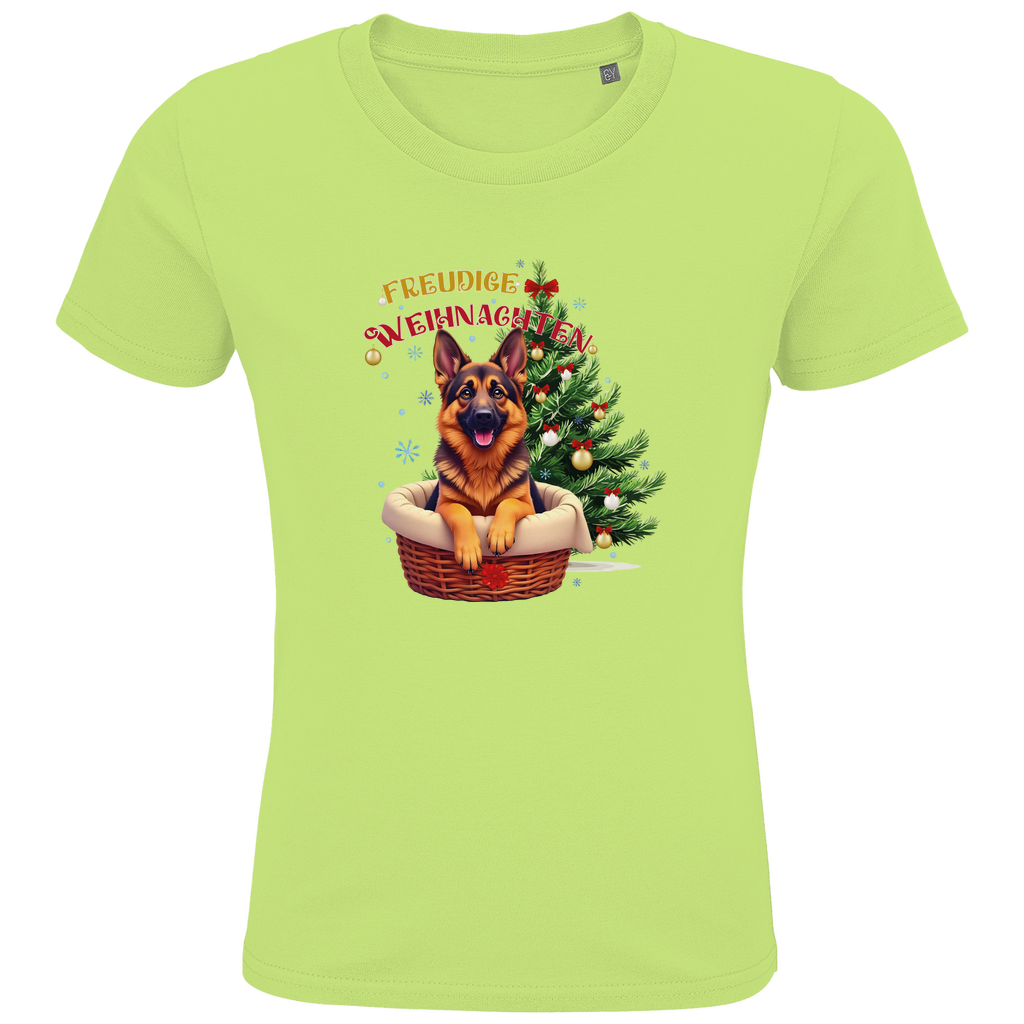 Freudige Weihnachten - Bio T-Shirt für Kinder