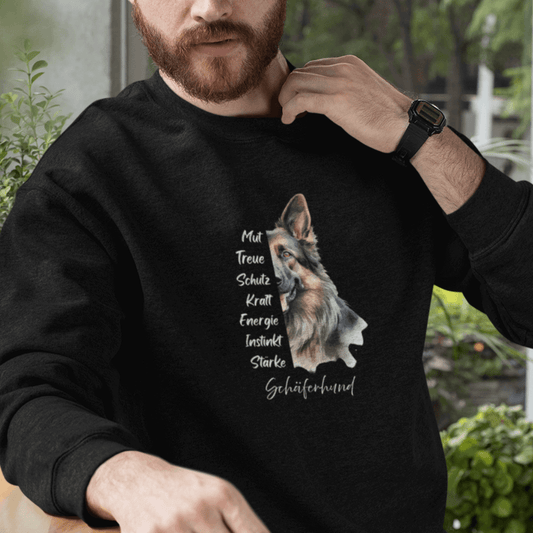 Schäferhund - Bio-Sweatshirt für Herren