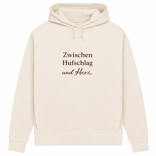 Hufschlag -Hoodie aus Bio-Baumwolle für Damen