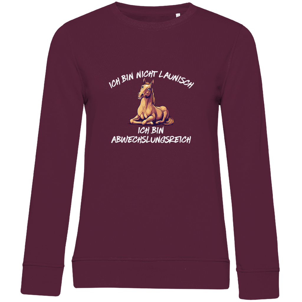 Abwechslungsreich - Bio-Sweatshirt für Damen