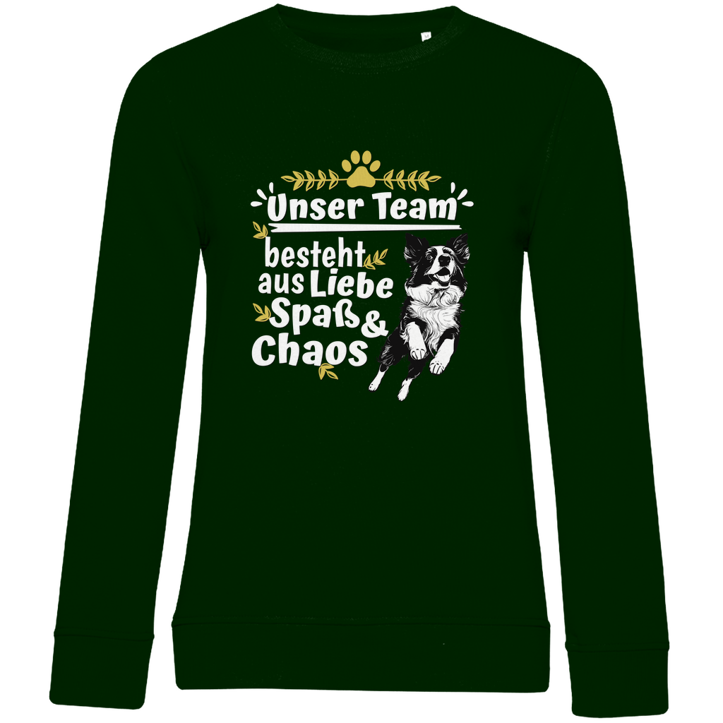 Unser Team - Bio-Sweatshirt für Damen