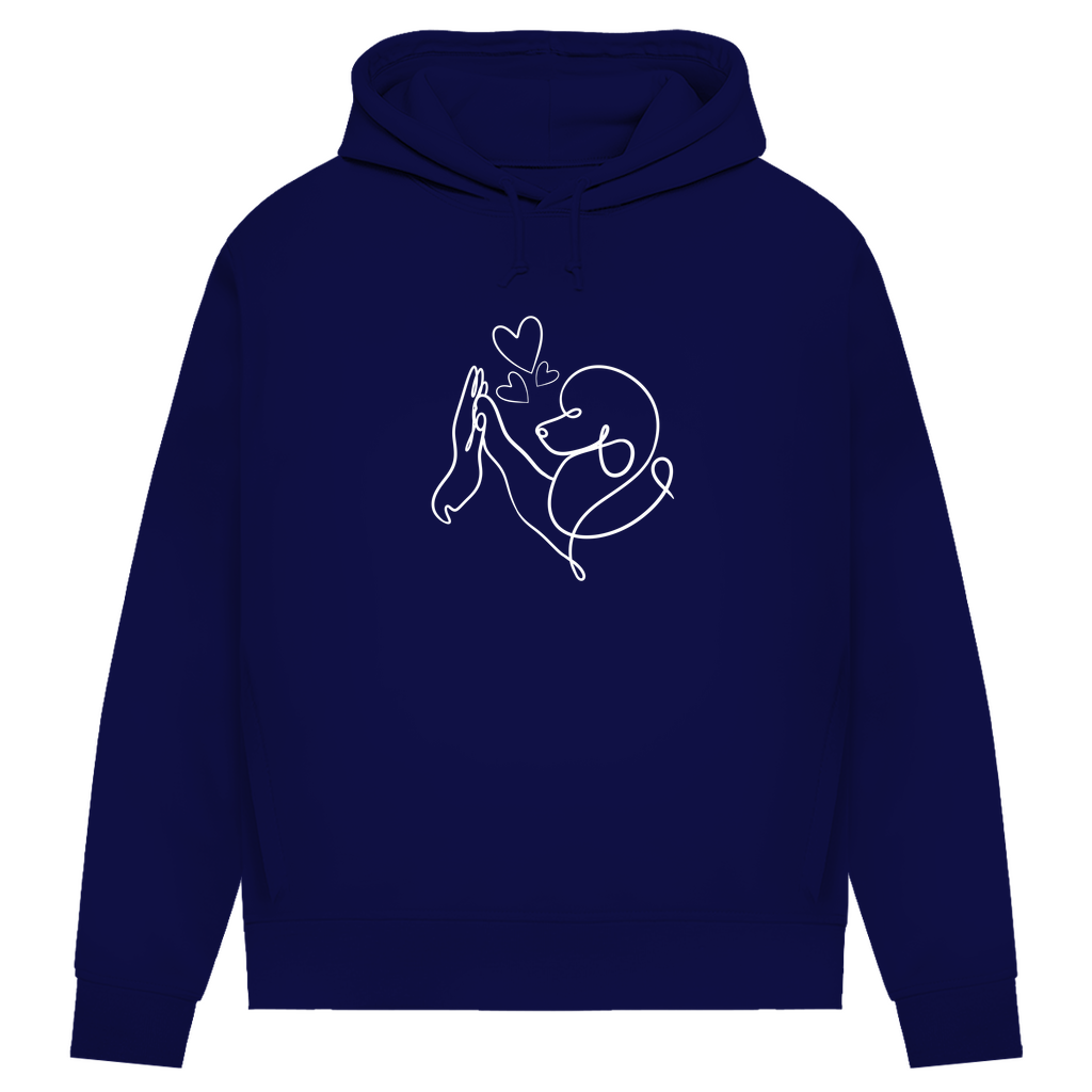 Pudelliebe - Bio-Hoodie für Damen