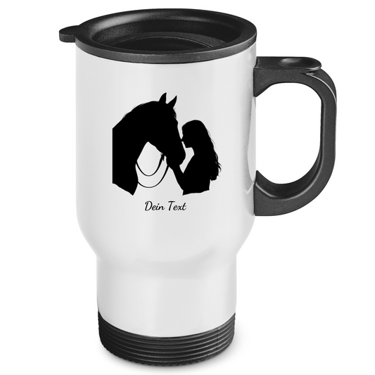 Edelstahl-Thermobecher - Freundschaft ohne Worte