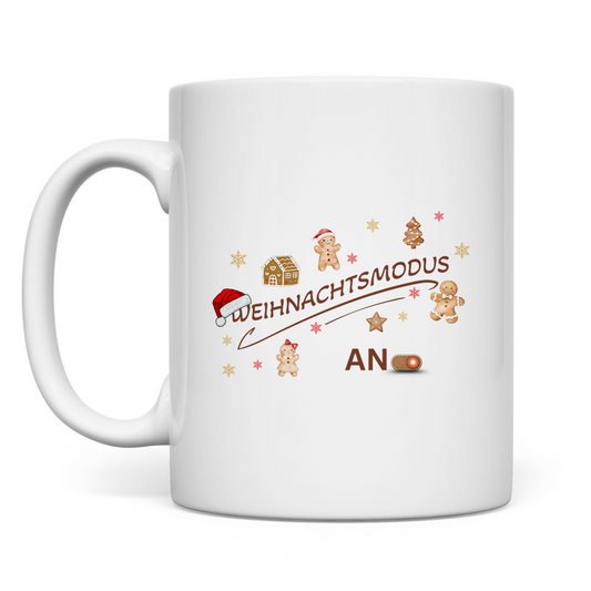 Weihnachtsmodus - Tasse