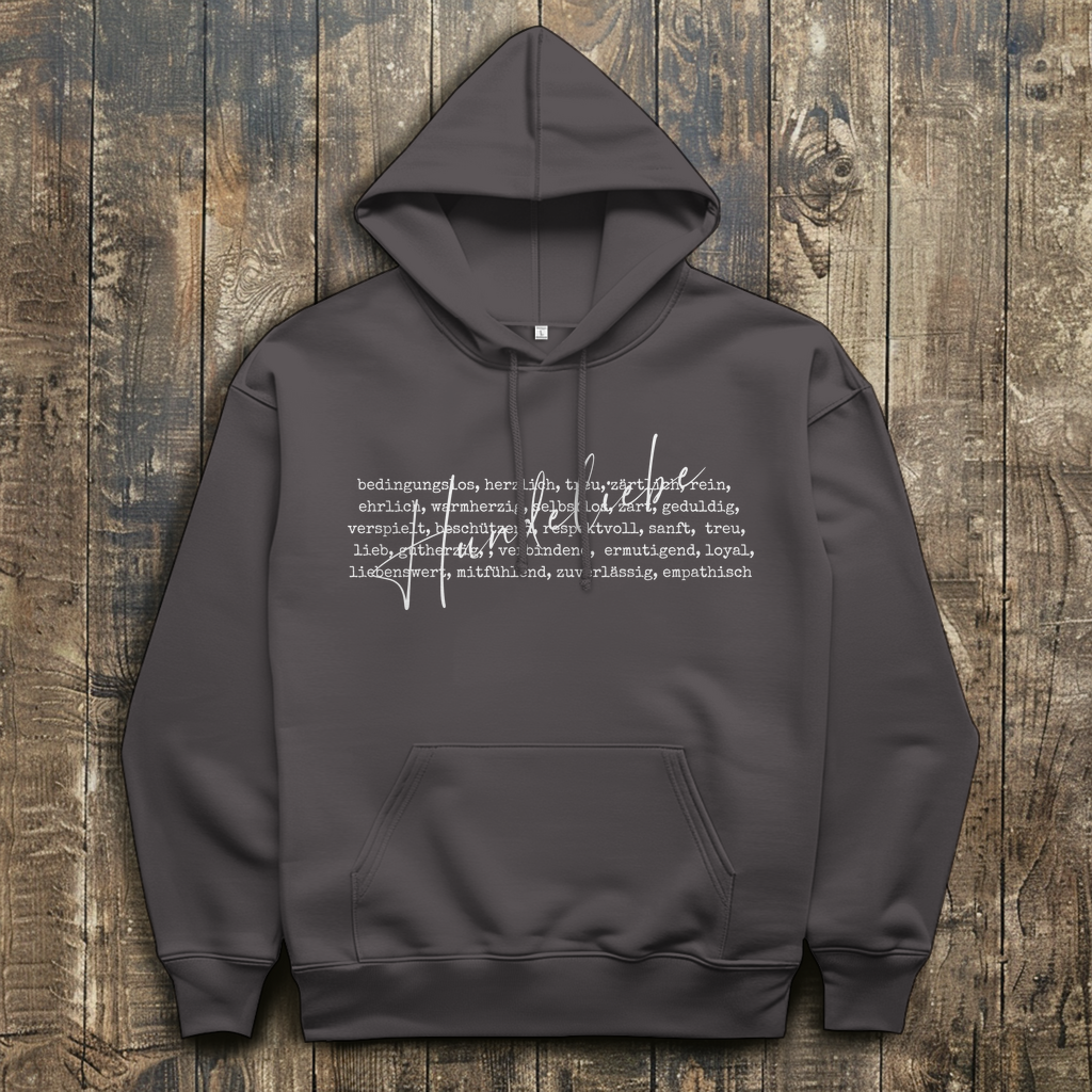 Herren Hoodie Hunde Liebe ist...