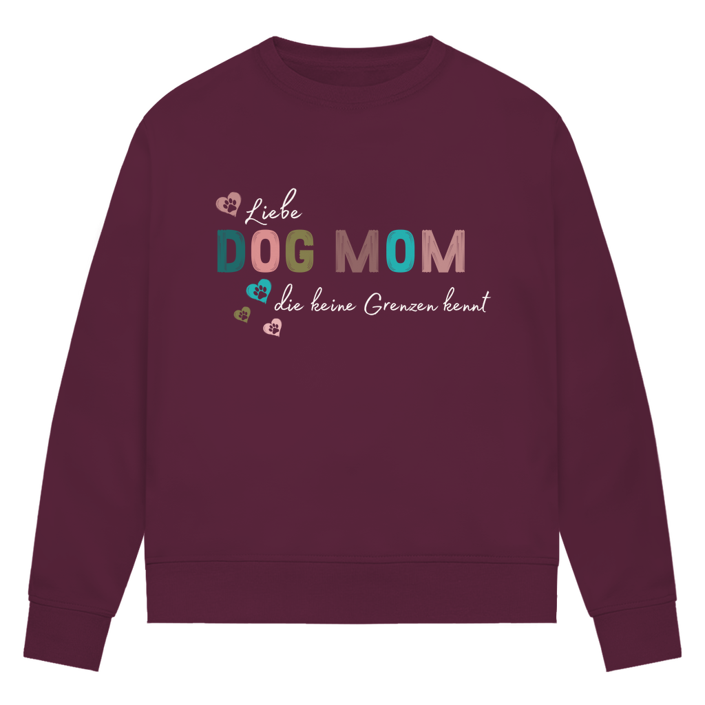 Liebe ohne Grenzen - Bio-Sweatshirt für Damen