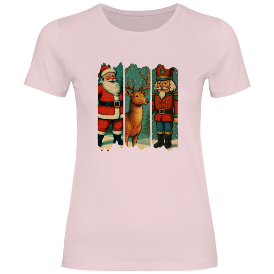 Damen T-Shirt Weihnachten