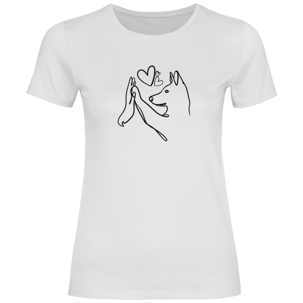 Wahre Liebe Stehohren - T-Shirt für Damen
