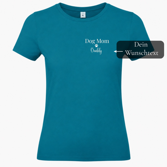 Dog Mom Shirt |Personalisiert| für Damen