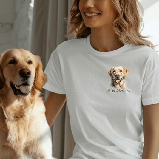 T-Shirt mit deinem Lieblingshund für Damen