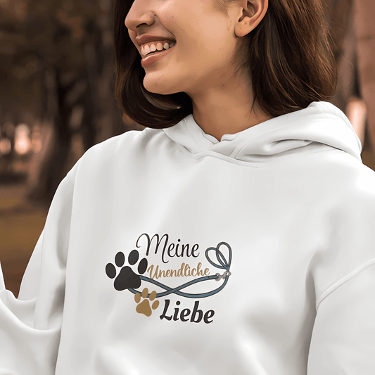 Unendlich - Bio-Hoodie für Damen