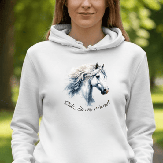 Stille die uns... - Bio-Hoodie für Damen