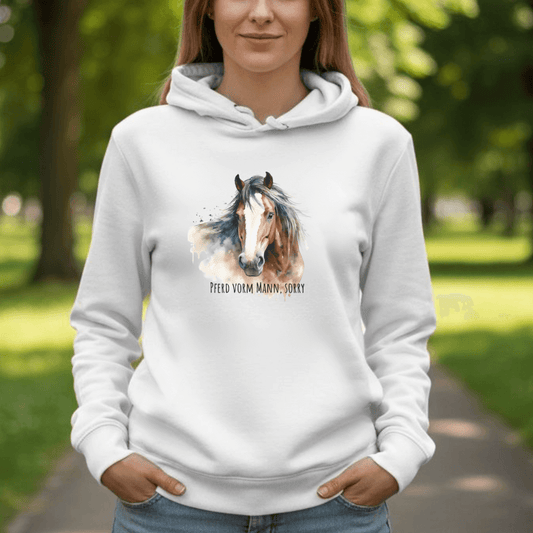 Pferd - Bio-Hoodie für Damen