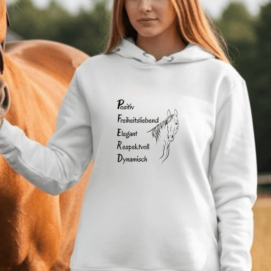 Seelenpferd - Bio-Hoodie für Damen