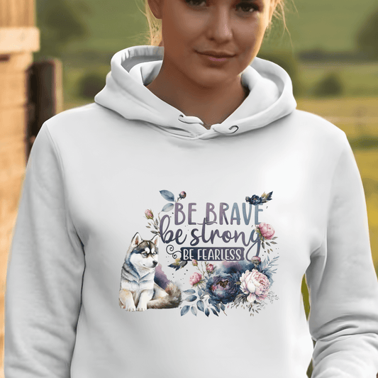 Be Strong - Bio-Hoodie für Damen