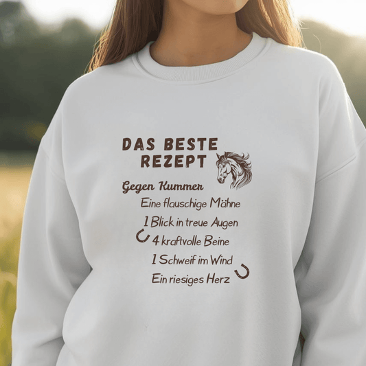 Rezept - Bio-Sweatshirt für Damen