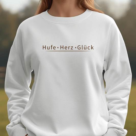 Reiterliebe - Bio-Sweatshirt für Damen