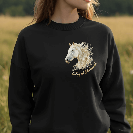 Galopp - Bio-Sweatshirt für Damen