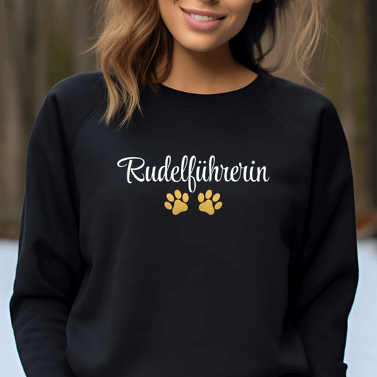 Rudelführerin – Bio-Sweatshirt für Damen