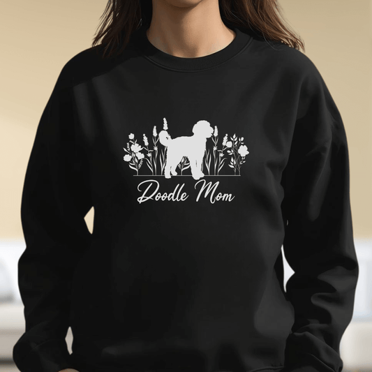 Doodle Mom – Bio-Sweatshirt für Damen