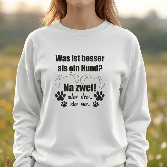 Je Mehr Desto Besser - Bio-Sweatshirt für Damen