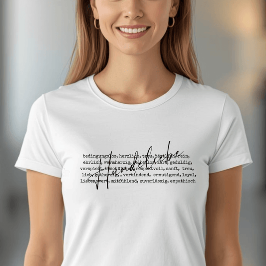 Hunde Liebe ist... - T-Shirt für Damen