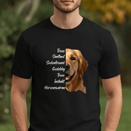 Golden Retriever - T-Shirt für Herren