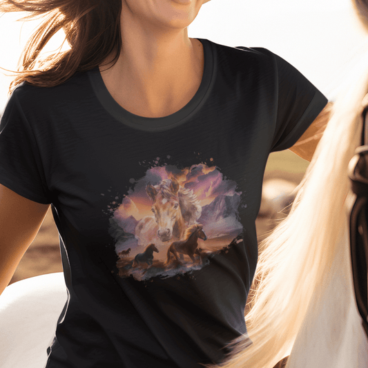 Magie der Pferde - T-Shirt für Damen