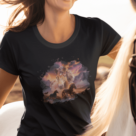 Magie der Pferde - T-Shirt für Damen
