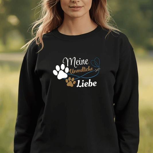 Unendlich – Bio-Sweatshirt für Damen