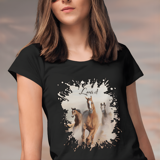 Pferdepower - T-Shirt für Damen