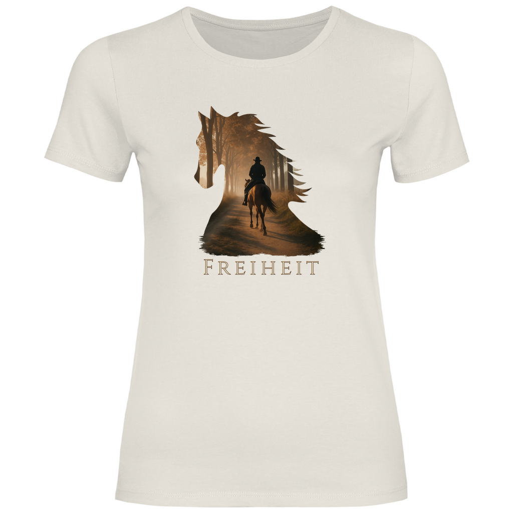 Freiheit - T-Shirt für Damen