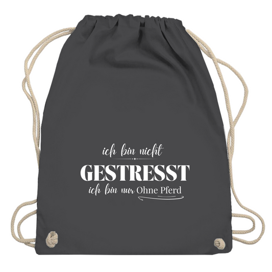 Ohne Pferd - Turnbeutel