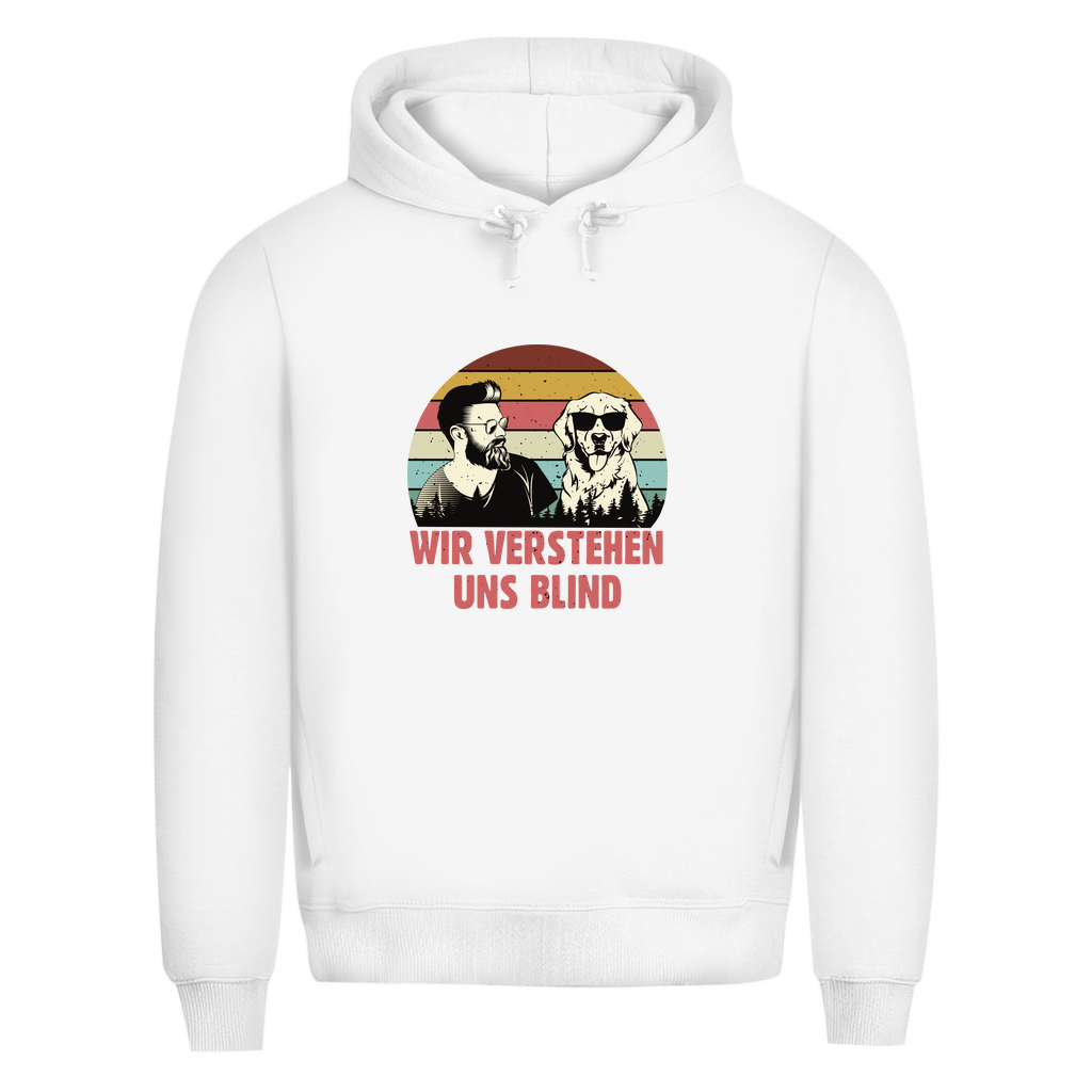 Wir Verstehen Uns Blind - Bio-Hoodie für Herren