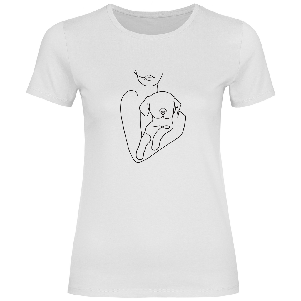 Welpenliebe - T-Shirt für Damen