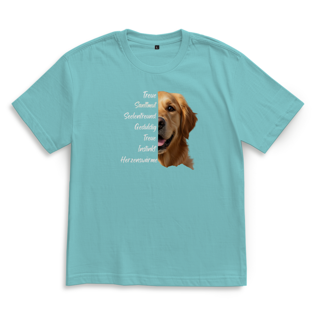 Golden Retriever - Oversize T-Shirt-Unisex