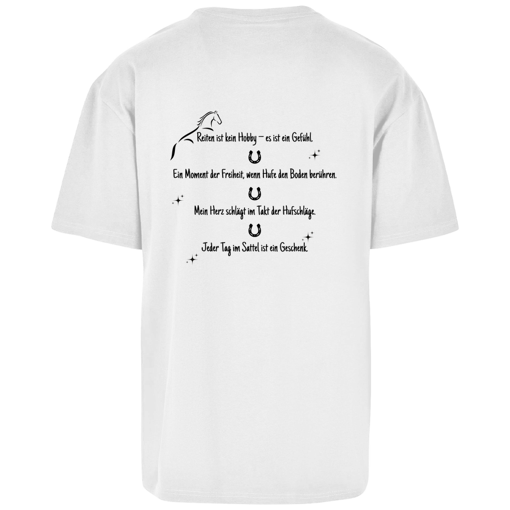 Reiten - Oversize T-Shirt-Unisex