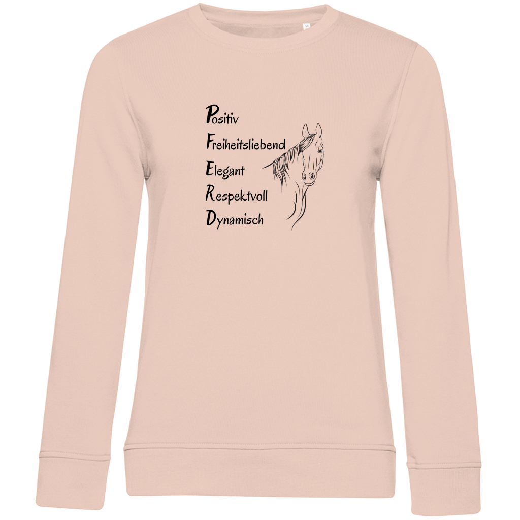 Seelenpferd - Bio-Sweatshirt für Damen