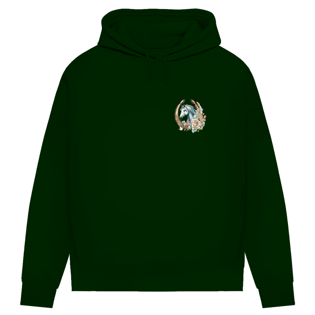Leidenschaft für Pferde - Bio-Hoodie für Damen