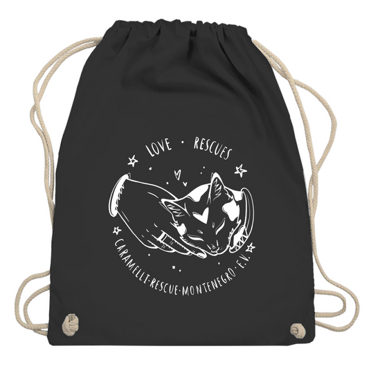 Love Rescues - Turnbeutel | Caramelli |Winter Kollektion