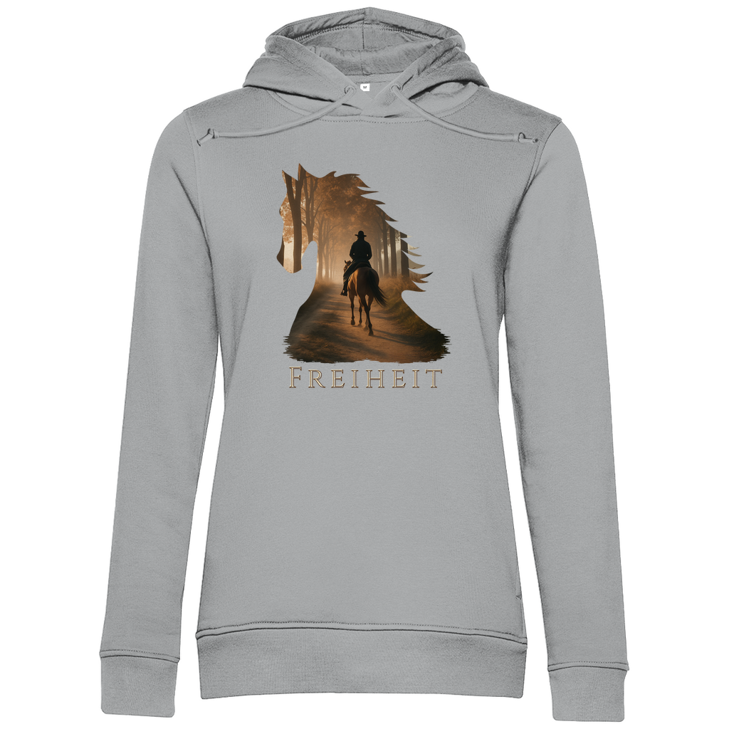 Freiheit - Bio-Hoodie für Damen