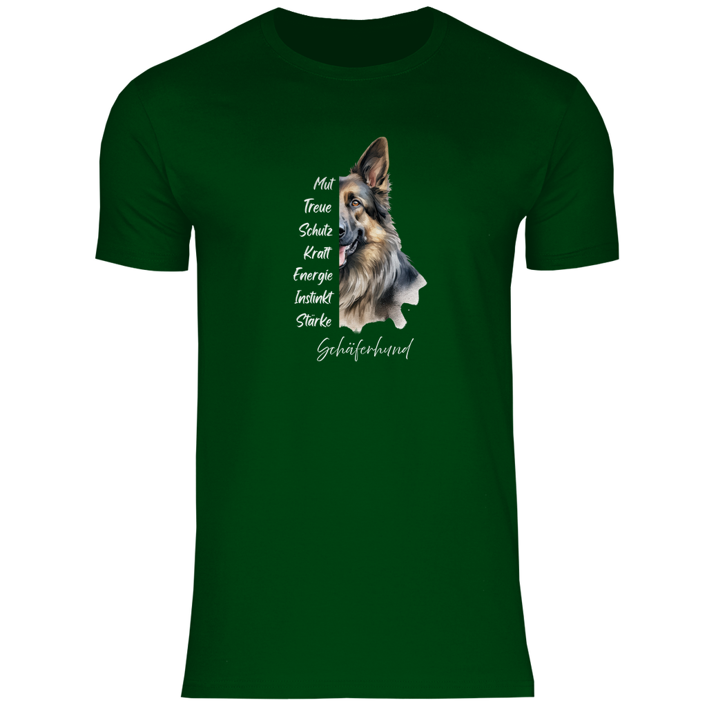 Schäferhund - T-Shirt für Herren