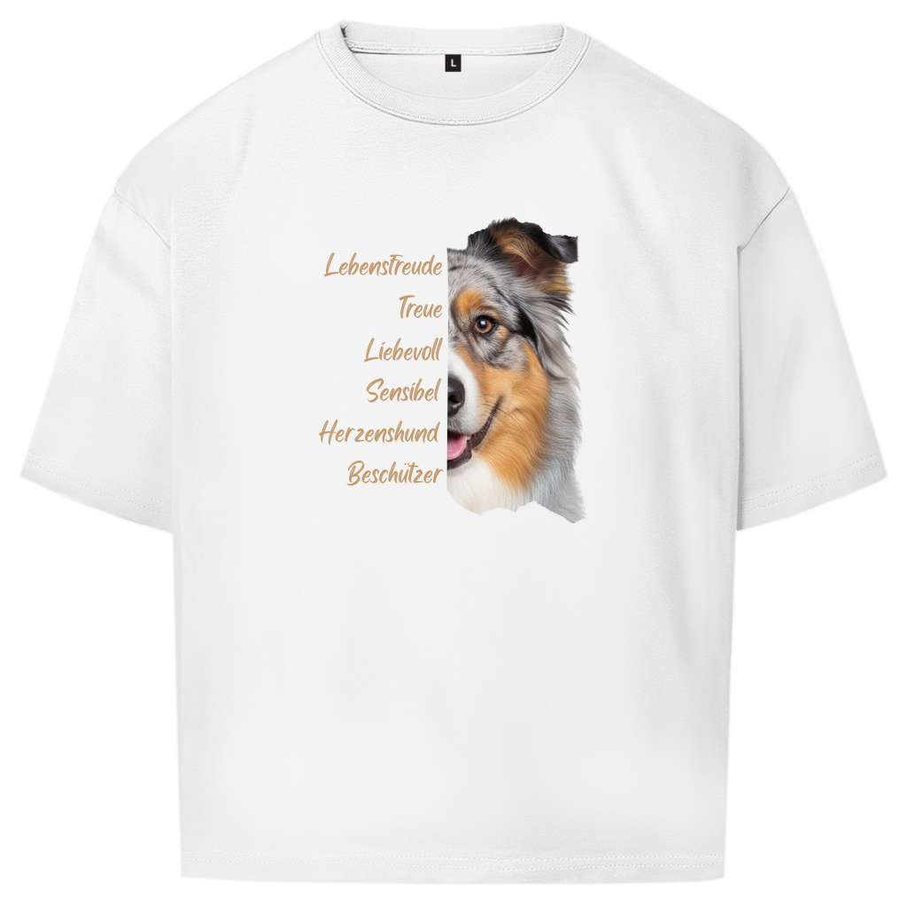 Australian Shepherd - Oversize T-Shirt-Unisex
