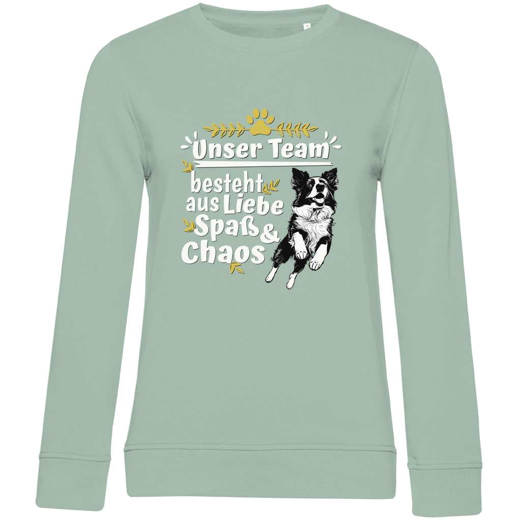 Unser Team - Bio-Sweatshirt für Damen