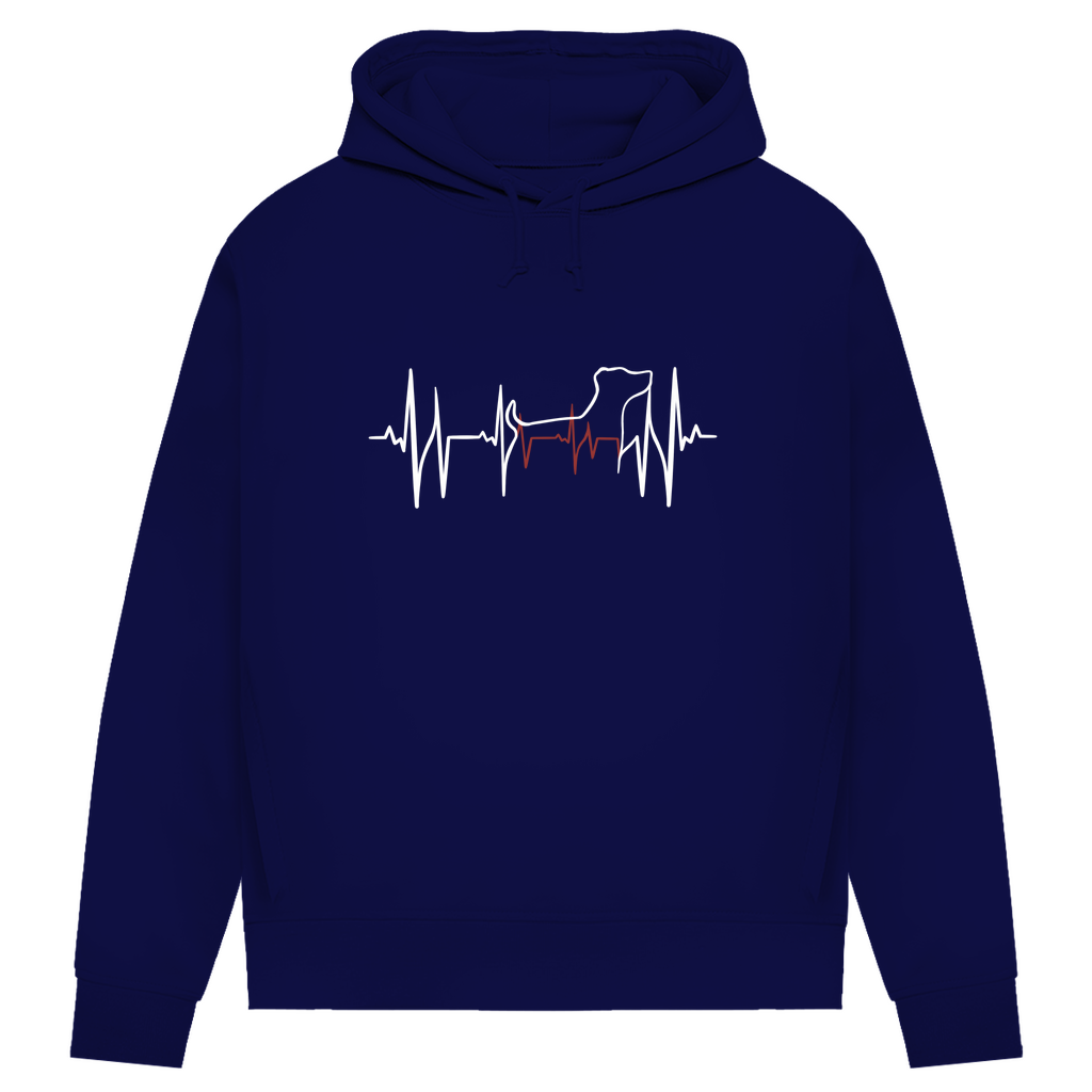 Lebenslinie- Bio-Hoodie für Damen