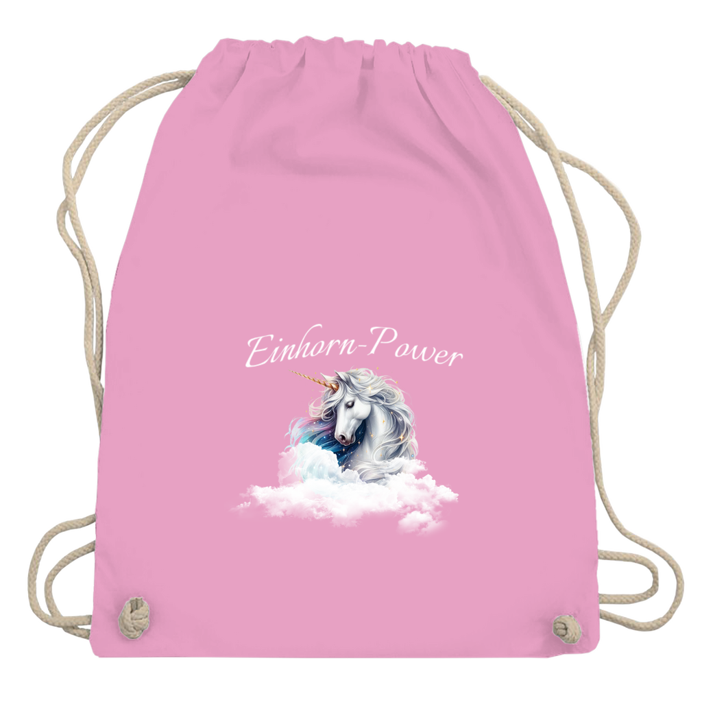 Einhorn Power - Turnbeutel