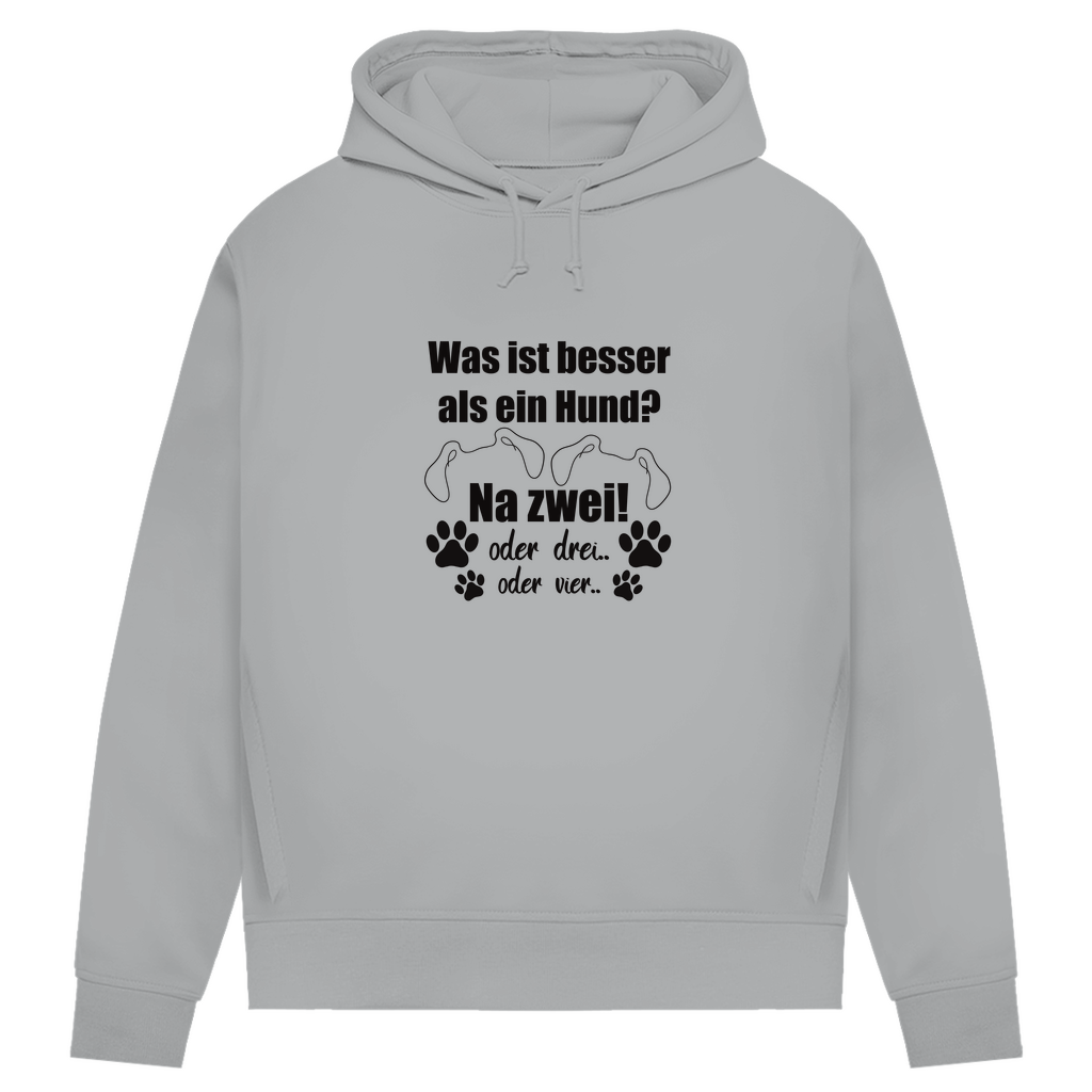 Je Mehr Desto Besser - Bio-Hoodie für Damen